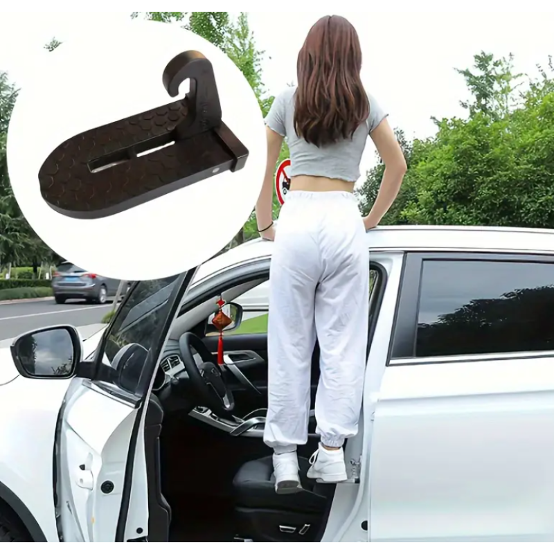 Car Step Manufacturer - Door Steps Portable Foldable with Broken Window