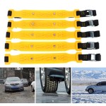 Snow Chains Manufacturer - Thickened TPU Anti-skid Emergency Tool