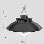 LED Camping Light Manufacturer - Retro Warm Atmosphere Tent Lantern