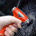 Emergency Hammer Manufacturer - 2 in 1 ABS Metal Window Breaker Tool