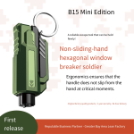 Emergency Tool Manufacturer - Non-Slip Hammer with Seatbelt Cutter