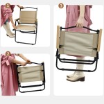 Camping Chair Manufacturer - Durable 6000D Oxford Cloth Portable