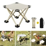 Camping Stool Manufacturer - Folding Small Chair with Carry Bag