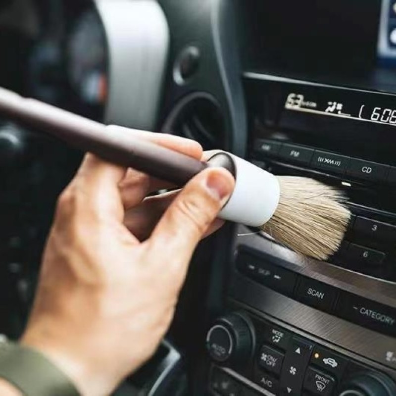 Car Cleaning Brush Set Factory - 3 Piece Interior Detail Kit