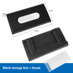 Car Tissue Box Factory - Sun Visor Backseat Hanging Storage