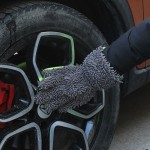 Car Wash Sponge Factory - Portable Coral Chenille Clean Glove