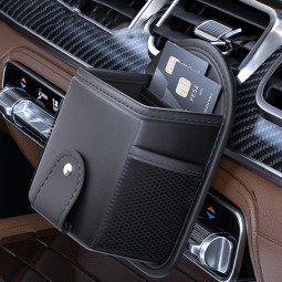 Car Storage Bag Factory - Durable PU Leather Glass Holder