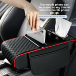 Car Cup Holder Manufacturer - Leather Armrest Extender Cushion