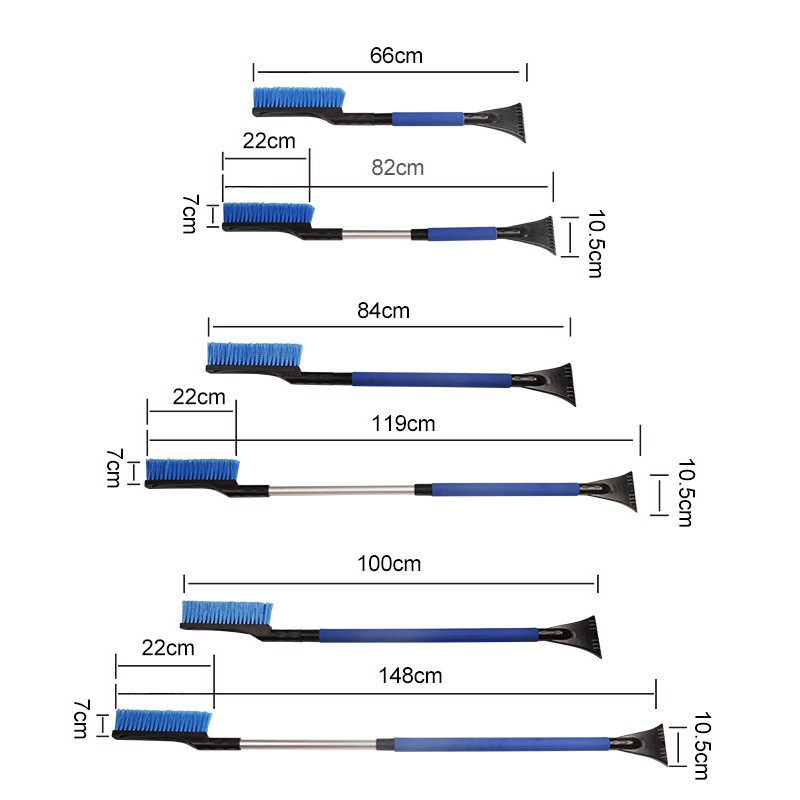 Car Snow Brush Manufacturer - ABS Aluminum Ice Scraper