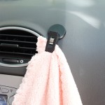 Car Clip Organizer Factory - ABS Adhesive Sunglasses Holder