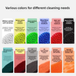 Car Cleaning Brush Manufacturer - PP Metal Circular Glass Brush