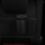 Car Cup Holder Factory - 2 in 1 PU Leather Door Mount