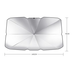 Car Sunshade Factory - 145x79cm Windshield Insulation Umbrella