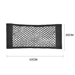 Car Storage Net Factory - 60x25cm Elastic Magic Sticker Bag