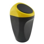 Car Trash Bin Manufacturer - Geometric Shape ABS Push Cover