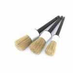 Car Cleaning Brush Set Factory - 3 Piece Interior Detail Kit