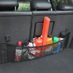 Car Storage Net Factory - 60x25cm Elastic Magic Sticker Bag