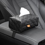 Suede Tissue Box Manufacturer - Visor Hanging Napkin Storage