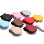 Car Glasses Clip Manufacturer - Water Drop Magnetic Leather Clip