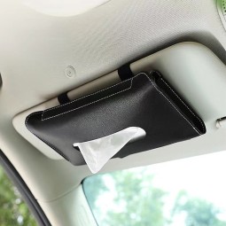 Visor Tissue Bag Manufacturer - Hanging Leather Napkin Holder
