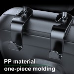 Seat Hook Manufacturer - Convenient ABS Double Hook Holder