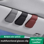 Car Glasses Holder Manufacturer - Portable Sun Visor Card Clip