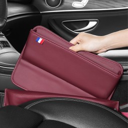 Seat Side Organizer Manufacturer - PU Leather Cup Holder Storage