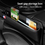 Seat Side Organizer Manufacturer - PU Leather Cup Holder Storage