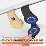 Magnetic Glasses Clip Manufacturer - Suede Leather Universal Bracket