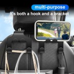 Headrest Hook Manufacturer - Suede Metal Rear Seat Hook