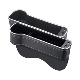 Seat Gap Storage Manufacturer - Front Seat Side Leather Pouch