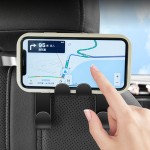 Headrest Hook Manufacturer - Suede Metal Rear Seat Hook