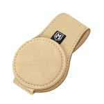 Magnetic Glasses Clip Manufacturer - Suede Leather Universal Bracket