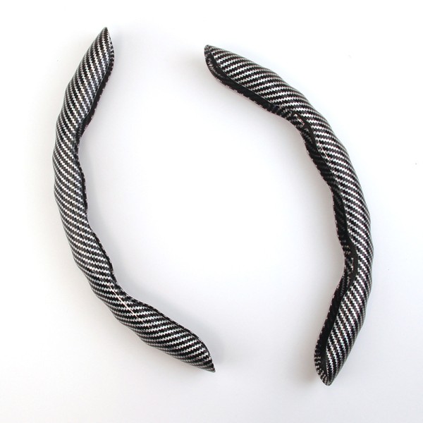 Carbon Steering Cover Manufacturer - Fiber Texture Universal Anti-slip