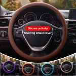 Silicone Steering Cover Manufacturer - Four Seasons Solid Color Anti-slip
