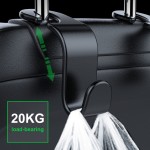 Seat Hook Manufacturer - Convenient ABS Double Hook Holder