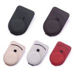 Leather Glasses Clip Manufacturer - Luxury Magnetic Card Storage