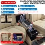 Armrest Box Manufacturer - Commercial Vehicle 18cm USB