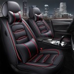 Car Seat Covers Factory - SUV TT 5 Seats Red PVC