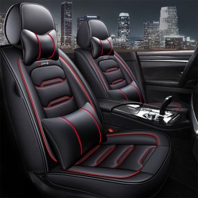 Car Seat Covers Factory - SUV TT 5 Seats Red PVC
