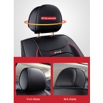 Car Seat Covers Factory - SUV TT 5 Seats Red PVC