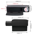 Armrest Accessories Factory - Toyota Hiace 200 Series Black