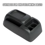 Armrest Accessories Factory - Toyota Hiace 200 Series Black