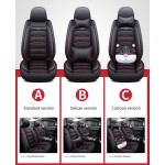 Car Seat Covers Factory - SUV TT 5 Seats Red PVC