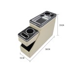 Armrest Box Manufacturer - Universal 15cm Width Storage