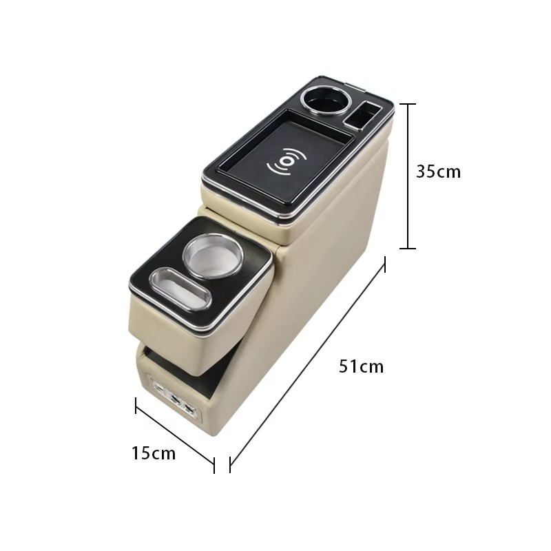 Car Armrest Factory - Commercial Vehicle USB Charging