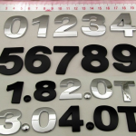 Car Sticker Manufacturer - Custom Crystal Metal Film Logo