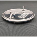 Car Emblem Manufacturer - 82mm 74mm Carbon Hood