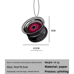 Rearview Mirror Freshener Manufacturer - Long Lasting Cotton Paper