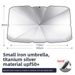Sunshade Protector Manufacturer - Custom 190T Anti-Violet Foldable
